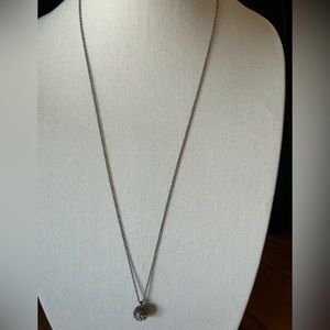 Bronze long necklace